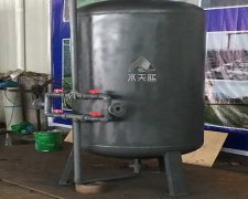 碳鋼襯膠多介質過濾器濾料混層后怎么處理